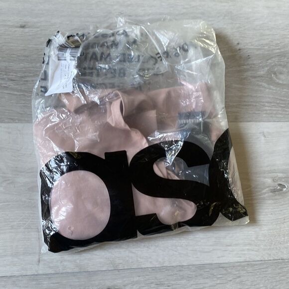 ASOS Threadbare Petite Ruched Tie Side Mini‎ Dress In Taupe 6 NWT in packaging - Picture 5 of 7